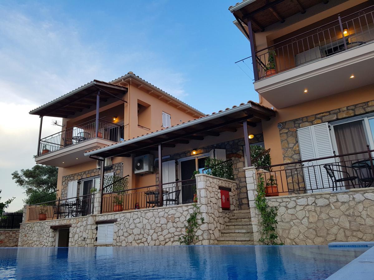 Lefkáda Alkionis Pool View Apartments מראה חיצוני תמונה