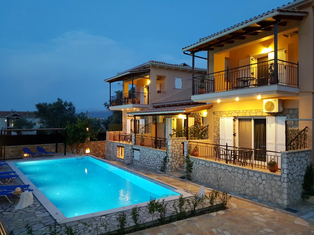 Lefkáda Alkionis Pool View Apartments מראה חיצוני תמונה