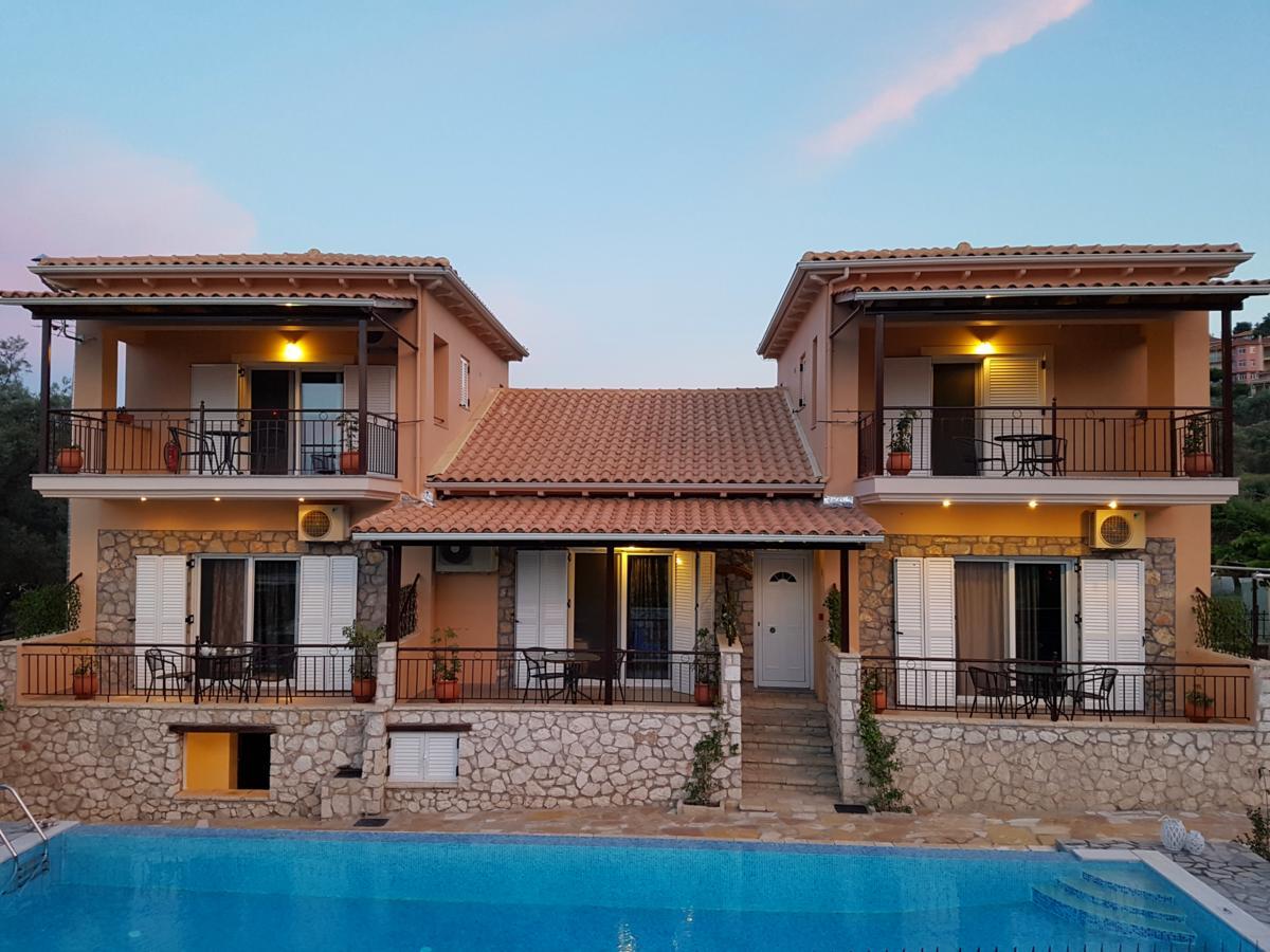 Lefkáda Alkionis Pool View Apartments מראה חיצוני תמונה