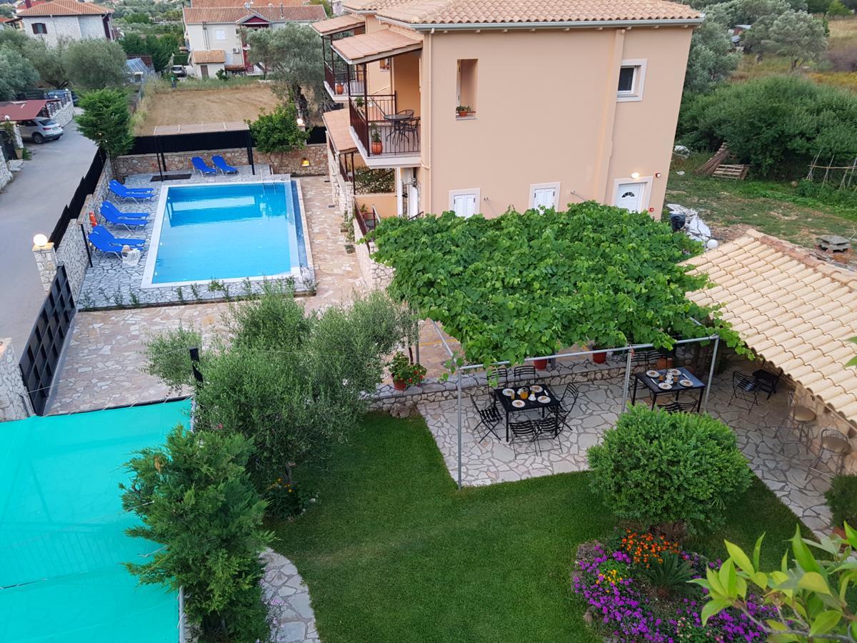 Lefkáda Alkionis Pool View Apartments מראה חיצוני תמונה