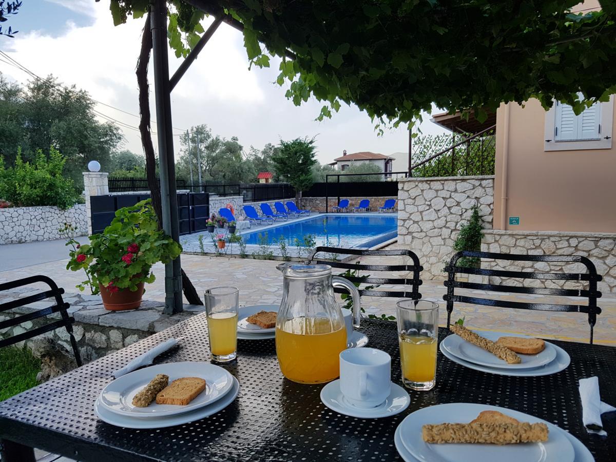 Lefkáda Alkionis Pool View Apartments מראה חיצוני תמונה
